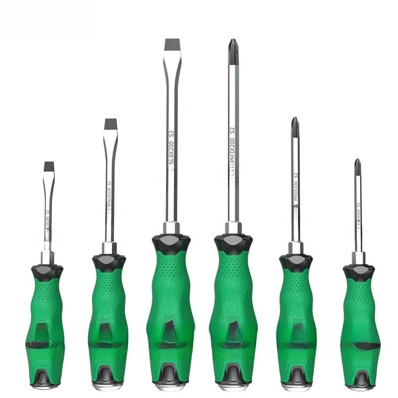 

Tool tapping screwdriver, piercing cross one-word batch industrial grade impact screwdriver multi-function