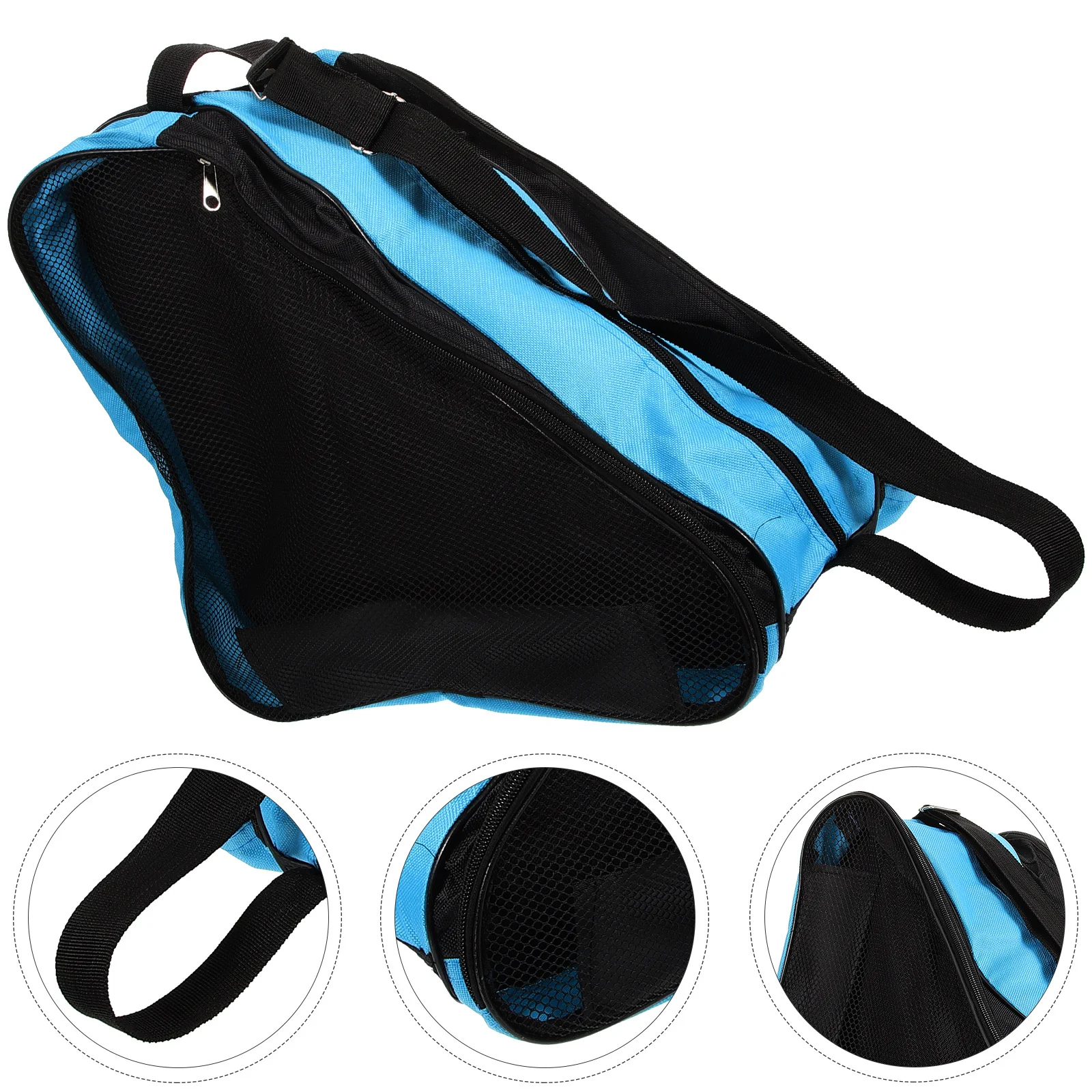 1Pcs Oxford Cloth Skates Bag Thickened Roller Skates Storage Pouch Reusable Protective Gear Case for Outdoor Activities