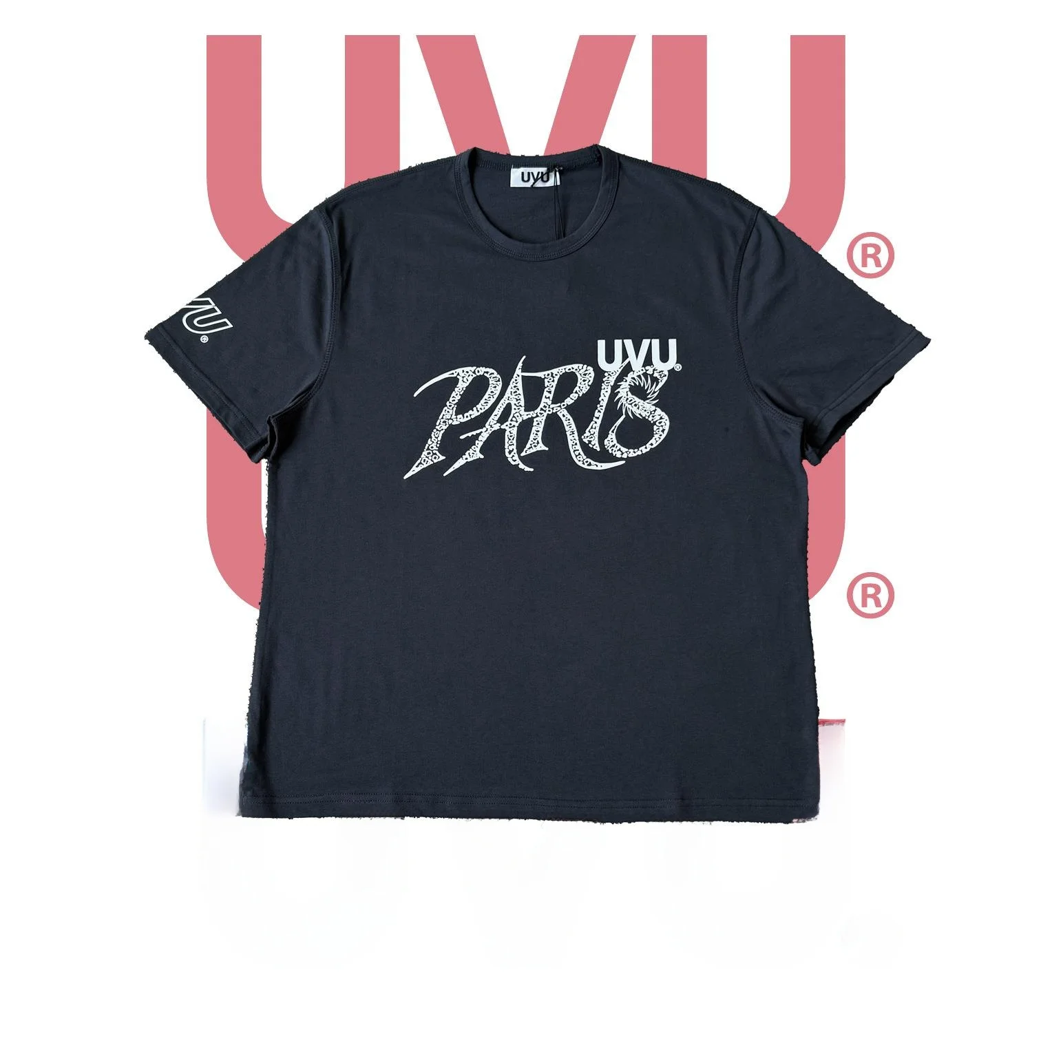 

Street Sle ort Sve T-irt Letter Print ex Casual Top Geometric Pattern Fade Resistant Polyester Fiber Summer Wear