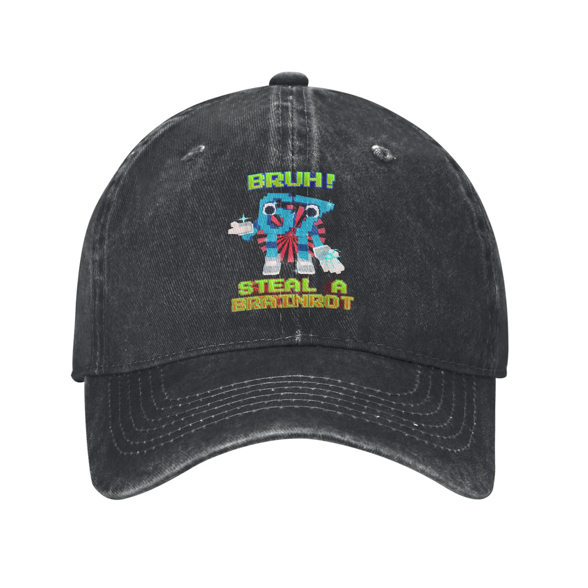 Bruh 67 Six Seven 6-7 Funny Brainrot Meme Casual Baseball Cap For Female Male Spring Tennis Skate Hip Hop Hats y2k Snapback Cap