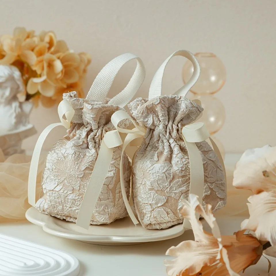 10/30/50 Hochzeit Süßigkeiten Box Zucker Tasche mit Griffen Party Gefälligkeiten Verpackung Liefert Großhandel Geschenk Taschen für Weihnachten Halloween ﻿ – Detail 9