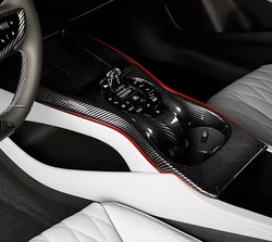 For BYD Seal 2022 2023 Interior Accessories Car Rear Air Outlet Central Control Gear Shift Box Cover Auto Interior Styling