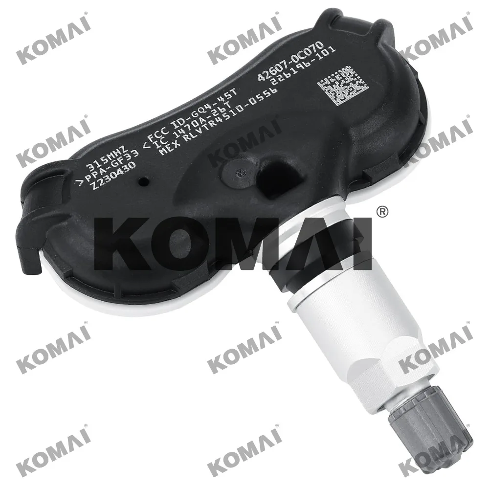 

Датчик давления в шинах XOJOX 42607-0C070 Предпрограммированный для 12-17 14-20 1 упаковка 315 МГц