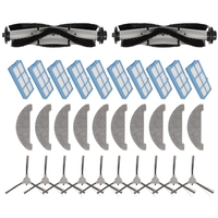 A16F-For Proscenic 850T / Pioneer VC704R / Ultenic D5, D5s, D5s Pro Replacement Parts Accessory Main Side Brush Filter Mop