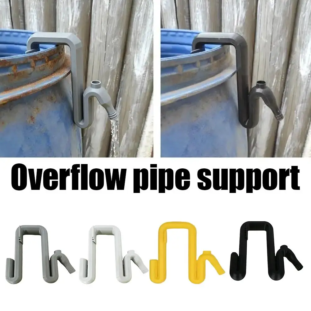 1/4pcs Self Priming Siphon Hose No-Drill Overflow Pipe Effortless Auto Drain And Fill Rainwater Transfer & Overflow Pipe Tools