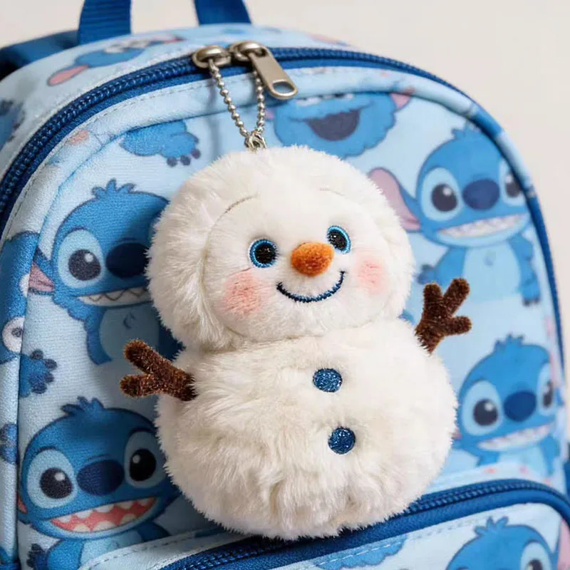 Jouets en peluche bonhomme de neige mignons, poupée en peluche bonhomme de neige Kawaii, pendentif de sac, porte-clés, décoration de sapin de Noël, cadeaux de Noël pour enfants