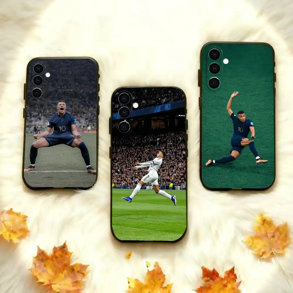 Mbappé in action  Phone Case For Samsung Galaxy A20,A21s,A22,A31,A32,A52,A53,A72,73,A80 Black TPU Soft Case