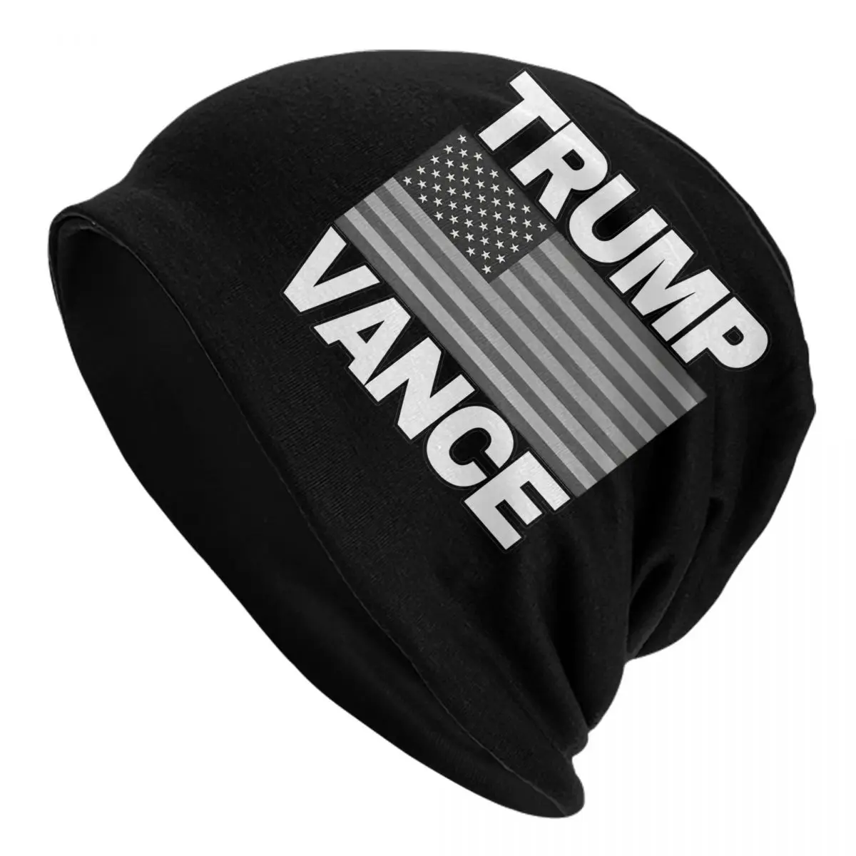 Trump Vance Bonnet Hat Fashion Street President Election Vote Trump Shot Skullies Beanies Hat Unisex Warm Head Wrap Cap