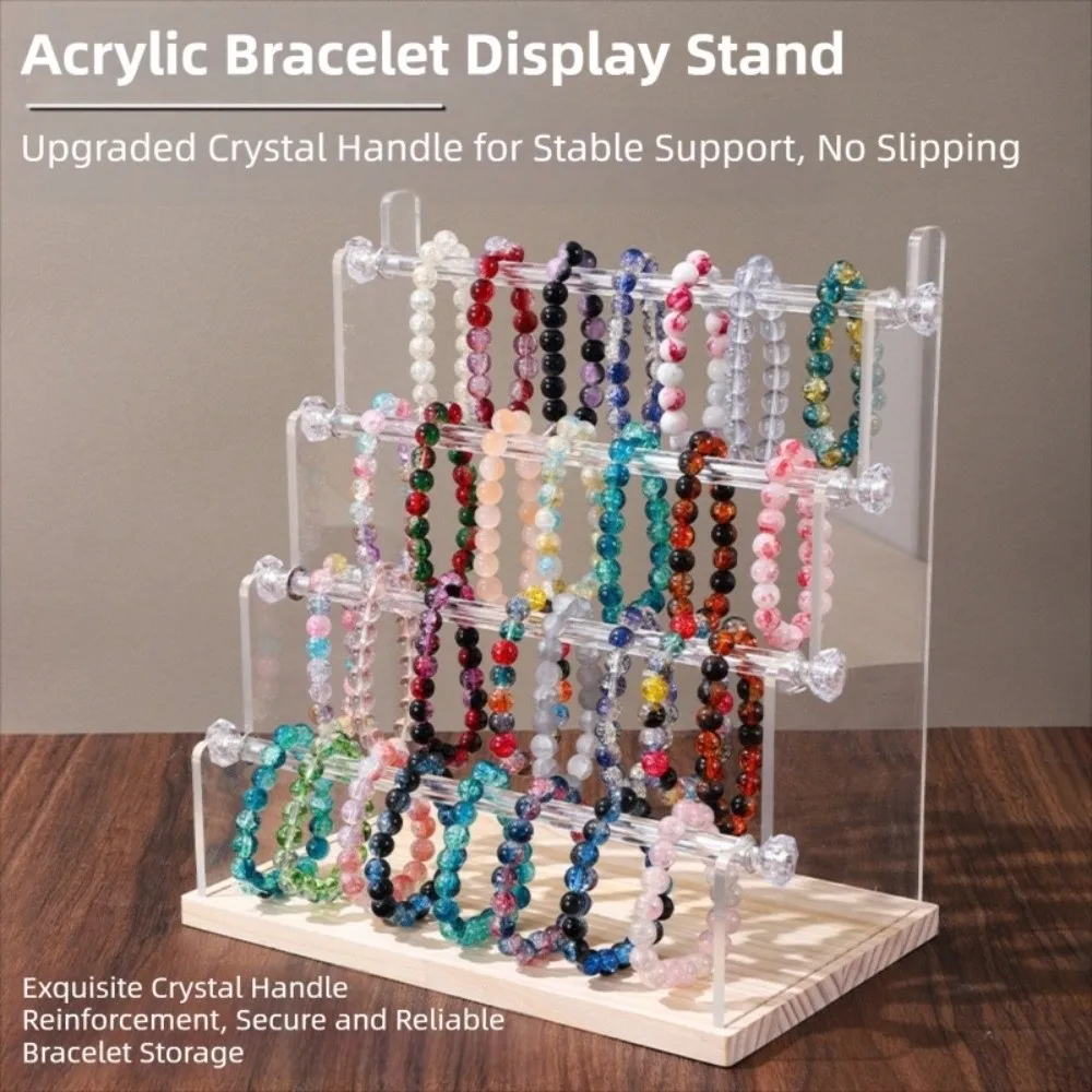 

2/3/4/5 Tier Detachable Jewelry Holder Multi-functional Jewelry Organizer Acrylic Jewelry Display Stand Space Saving Durable