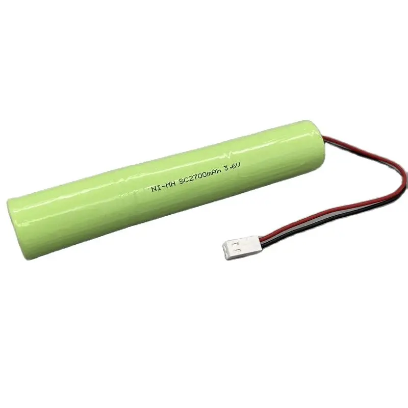 حزمة بطارية كاشف تسرب المبردات NI-MH SC2700mAh 3.6v لأجزاء طاقة الماكينة