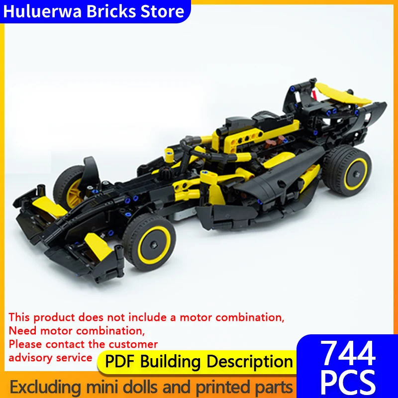 

Speed Racing Car Model MOC Building Bricks Formula 1 Racing Car Modular Technology Gifts Holiday Assemble Children Toys Suit