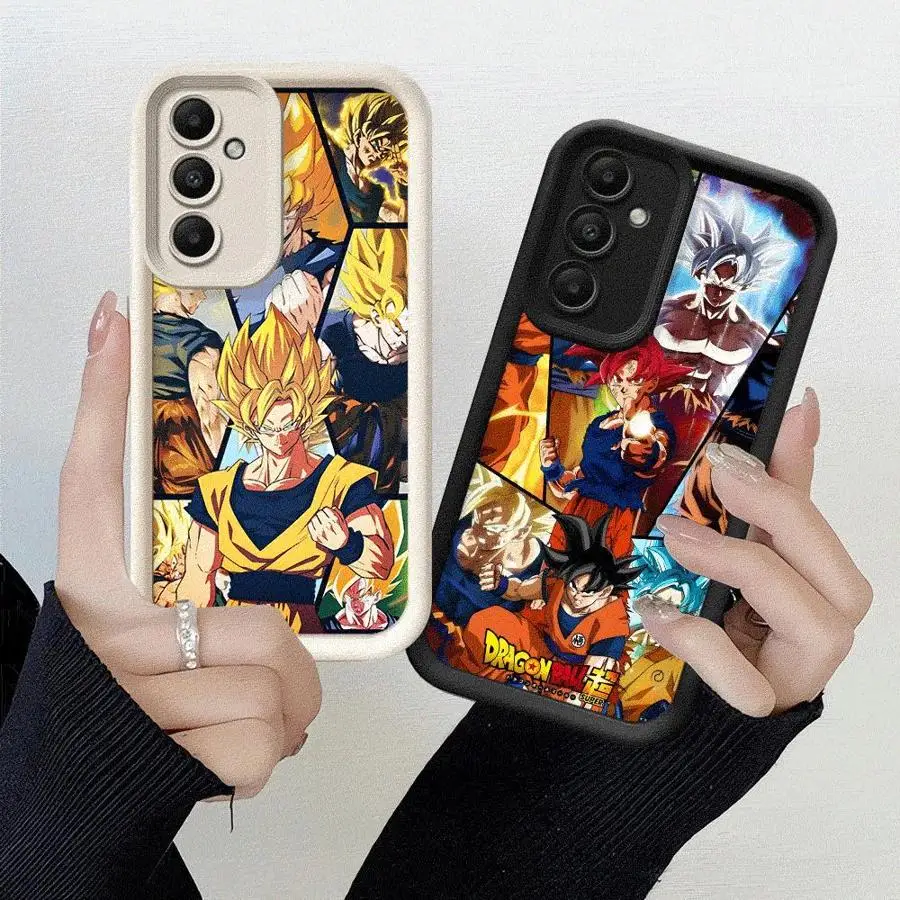 حافظة لهاتف سامسونج جالاكسي A32 A56 A33 A34 A36 A23 A12 A24 A13 A26 A22 A14 A16 غطاء ناعم لعبة دراغون بول جوكو