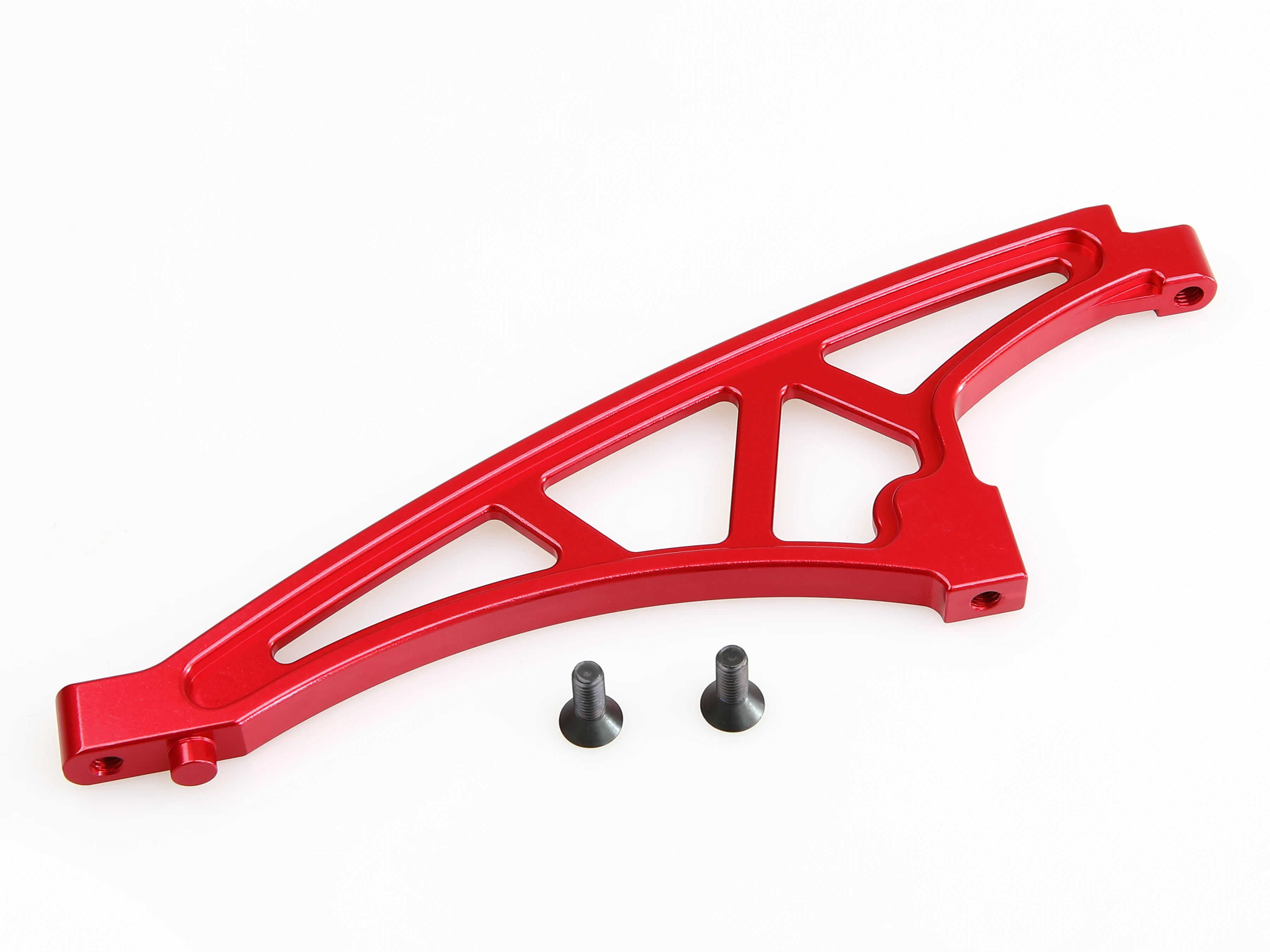 GTB Aluminum LOSI MTXL Gas Car Front Top plate + Front / Rear Chassis Brace Set