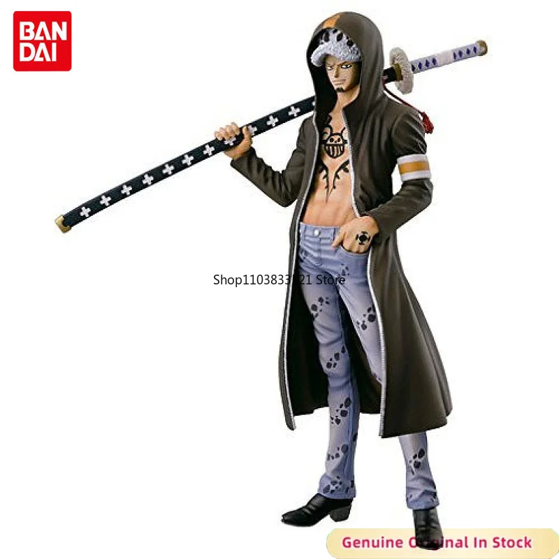 BANDAI Original Ichiban Kuji Anime ONE PIECE Trafalgar D. Water Law DRESSROSA Figura de Acción de Personaje Decoración de Escritorio