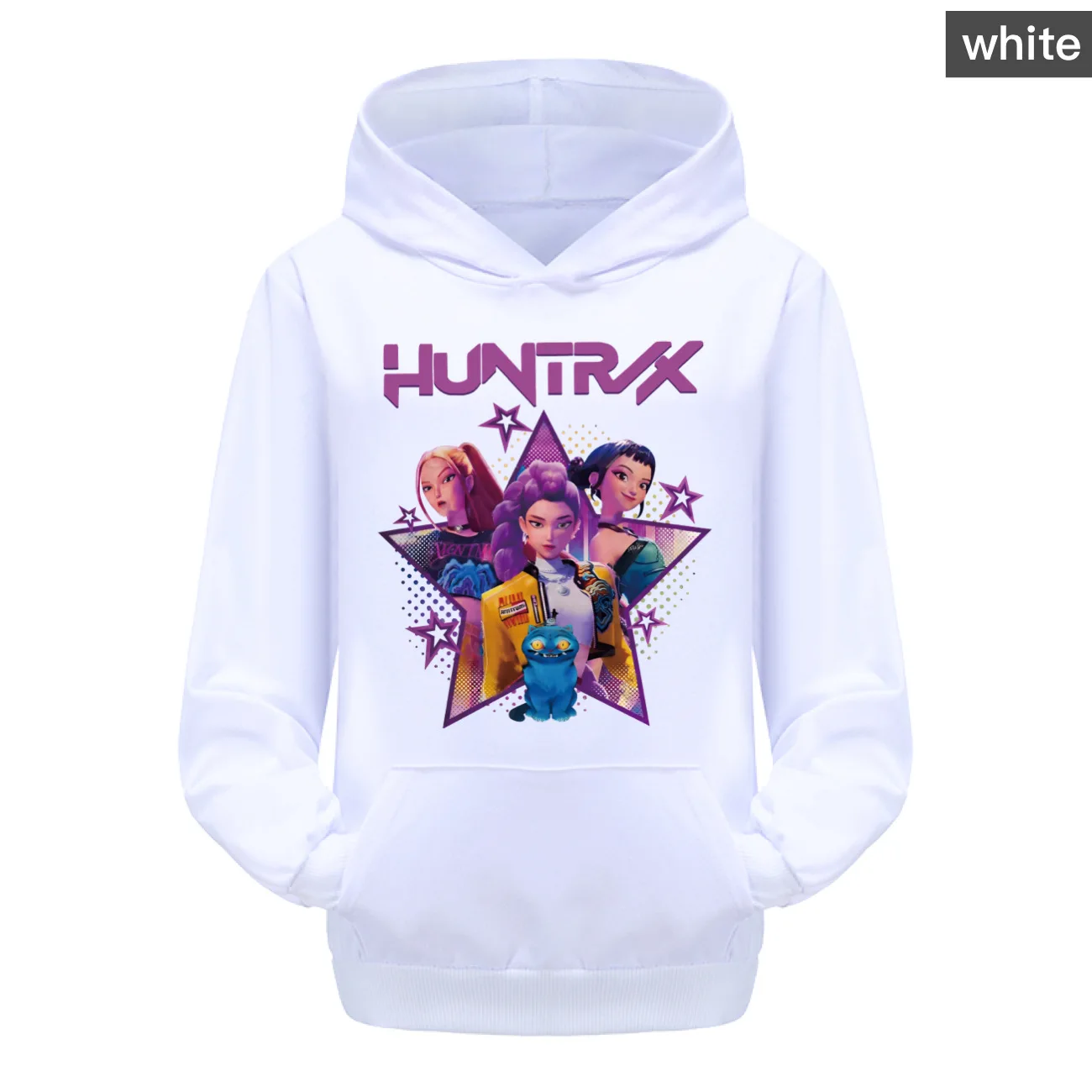 

KPop Demon Hunters Hoodie Kids Clothes Girls Clothing Fashion Teen Boys Clothes Spring Autumn Sweatshirt Children's Tops