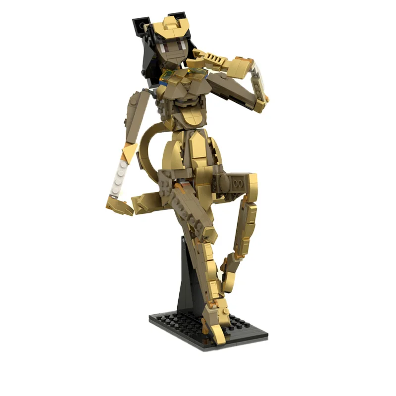 

385 PCS MOC Famous Cat Goddess Modular Building Blocks Educational DIY Assembly Display Toy For Children Christmas Birthday Gift