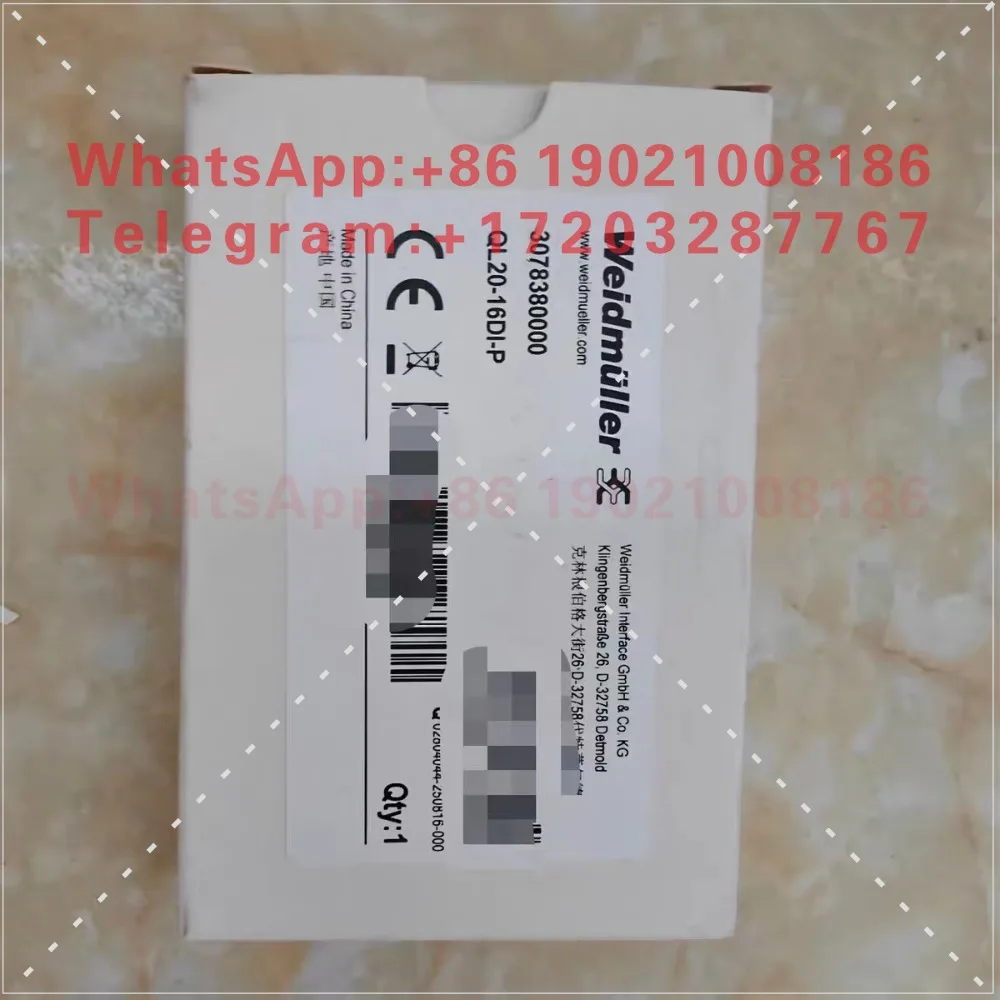 New remote I/O module QL20-16DI-P IP20 digital signal input 16 channels 3078380000