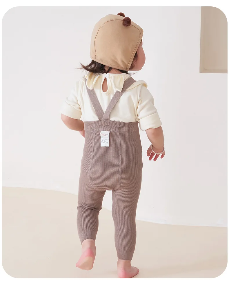 0-2T Strumpfhosen für Neugeborene, 8 Farben, Hosenträgerhosen, weiche, bequeme Leggings, Strumpfhosen für Kleinkinder, Jungen und Mädchen, Alltagskleidung – Detail 13