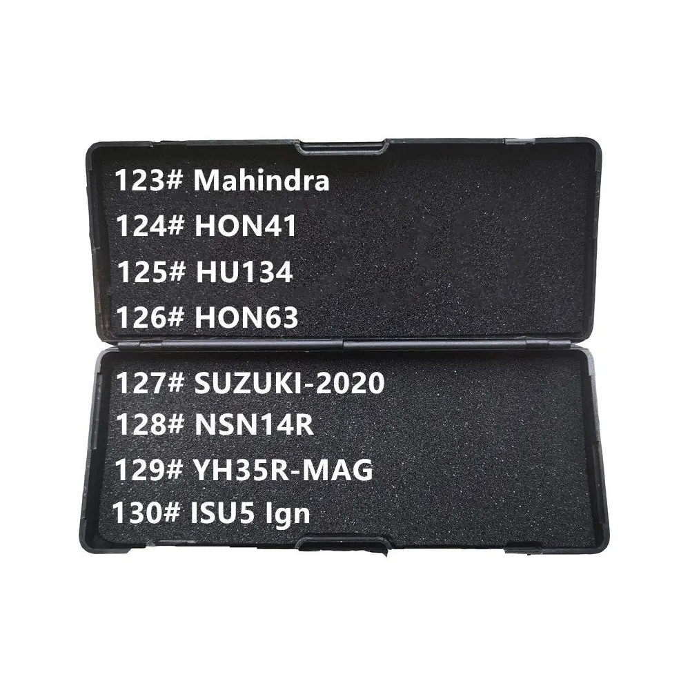 

123-130# 2020 new arrival 2in1 Lishi Tool HU134 HON63 HON41 YH35R-MAG NSN14R ISU5 Ign for Mahindra For suzuki 2020 SUZUKI-2020