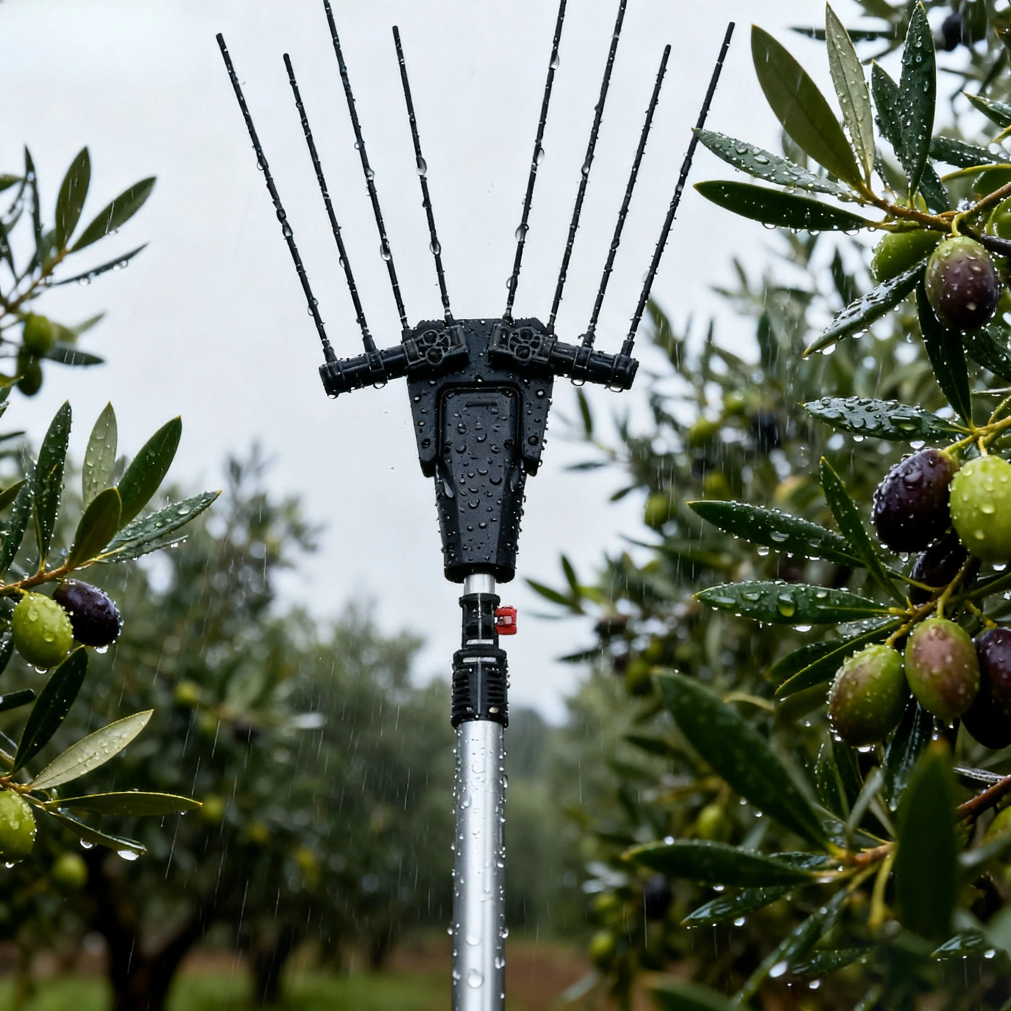 Eco-friendly professional portable olive harvester for orchards Use an easy-to-handle, efficient olive picker