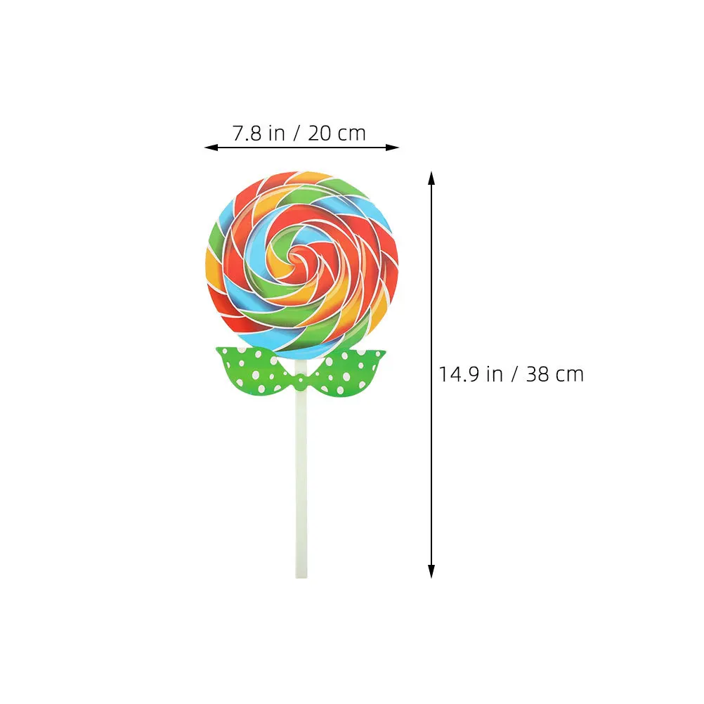 

1pcs Large Prop Fake Lollipop Decoration Simulation Lollipop For Photography Party Wedding Christmas Decorations Photo Props