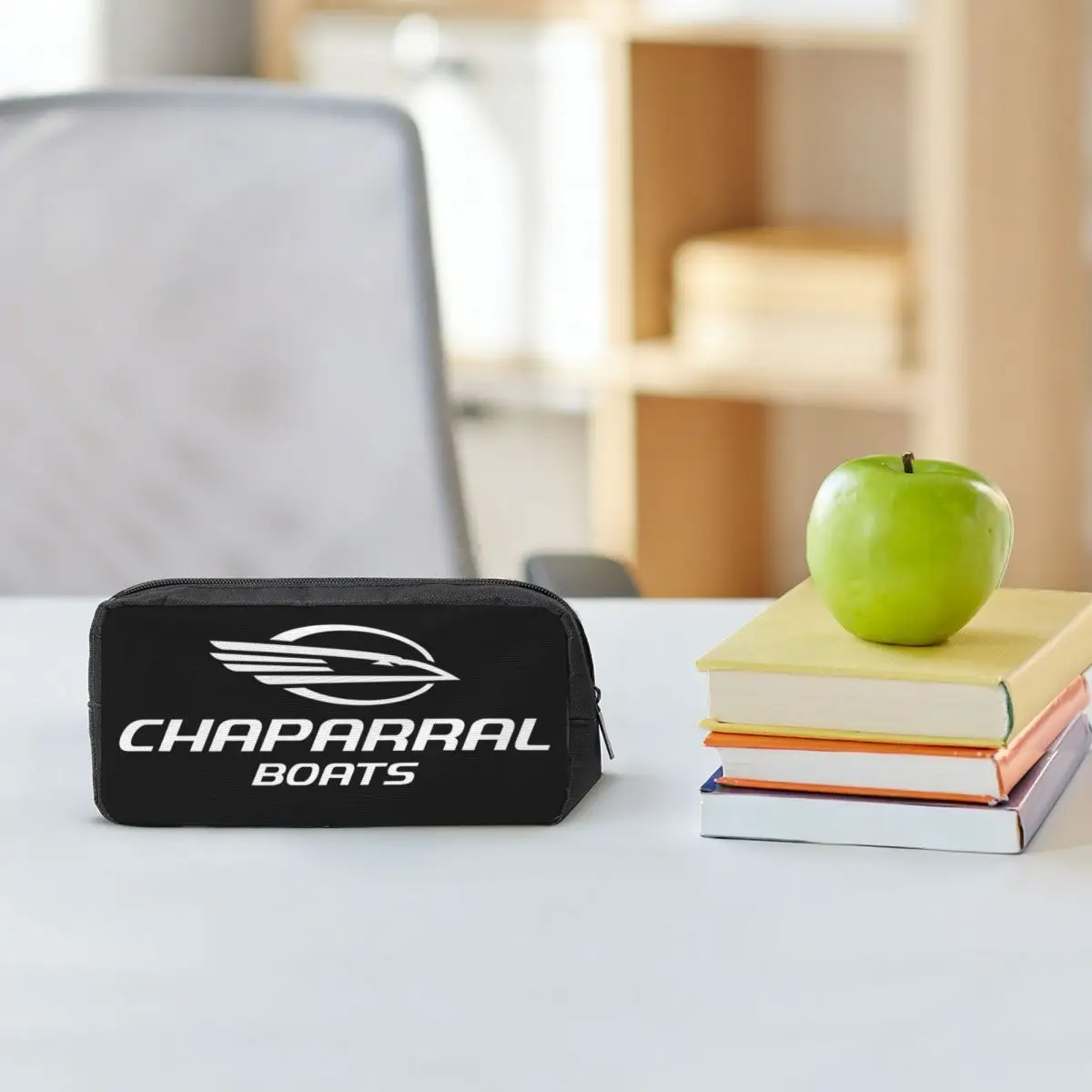 Estuches para lápices con logotipo de Chaparral Boats, estuche para lápices con bolsillo lateral para estudiantes, regalos, caja para bolígrafos, bolsa para lápices, bolsa para guardar lápices, suministros de papelería