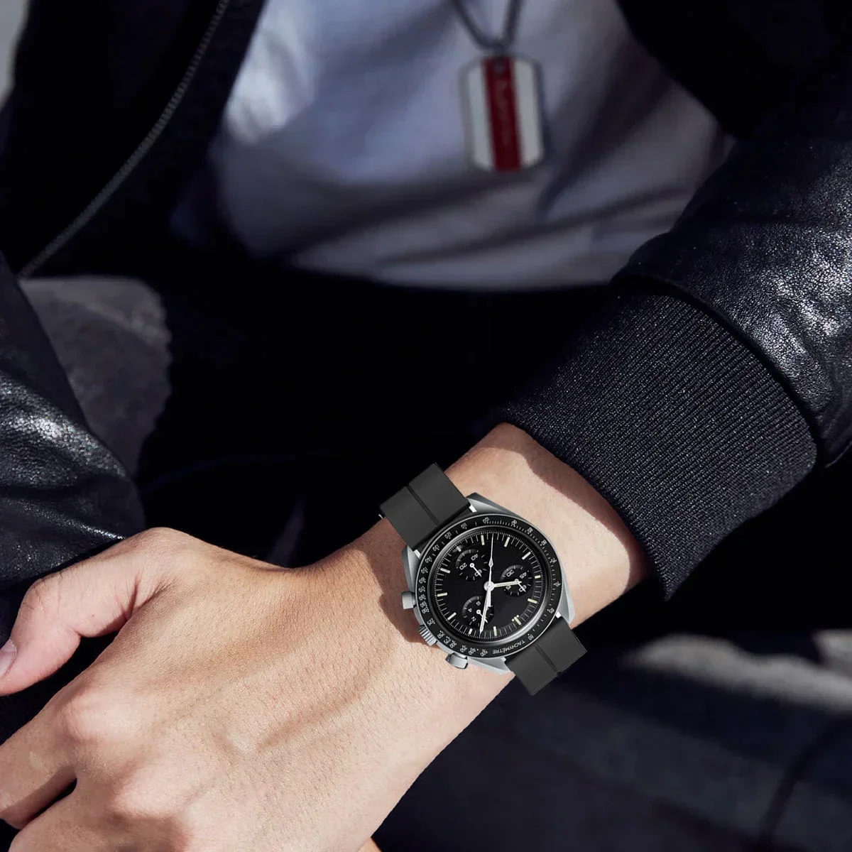 20 مللي متر 22 مللي متر حزام لساعة سامسونج جالاكسي 4/5 برو/كلاسيكي/جير s3/أكتيف 2 الرياضة سيليكون مشبك مغناطيسي لهواوي GT 2 3 الفرقة #4