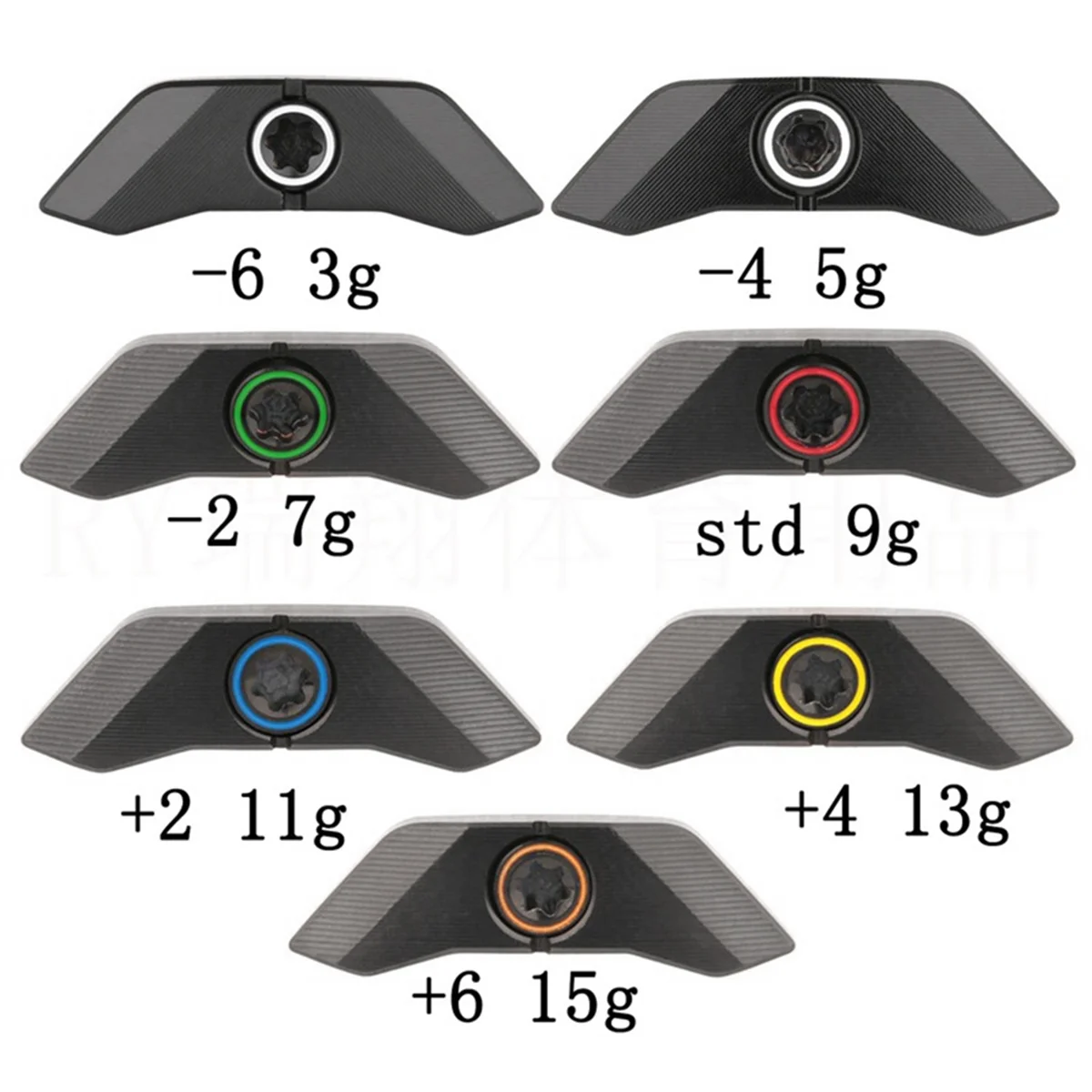 Вес головки для гольфа RISE для Titleist TSR2 TSR4, головка водителя Fairway Wood 3G/5G/7G/9G/11G/13G/15G