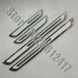 For VW/Volkswagen Passat B7 B8 2011-2024 Door Sill Strip Stainless Steel Stickers car Accessories Scuff Plate Peda Pedal Cover