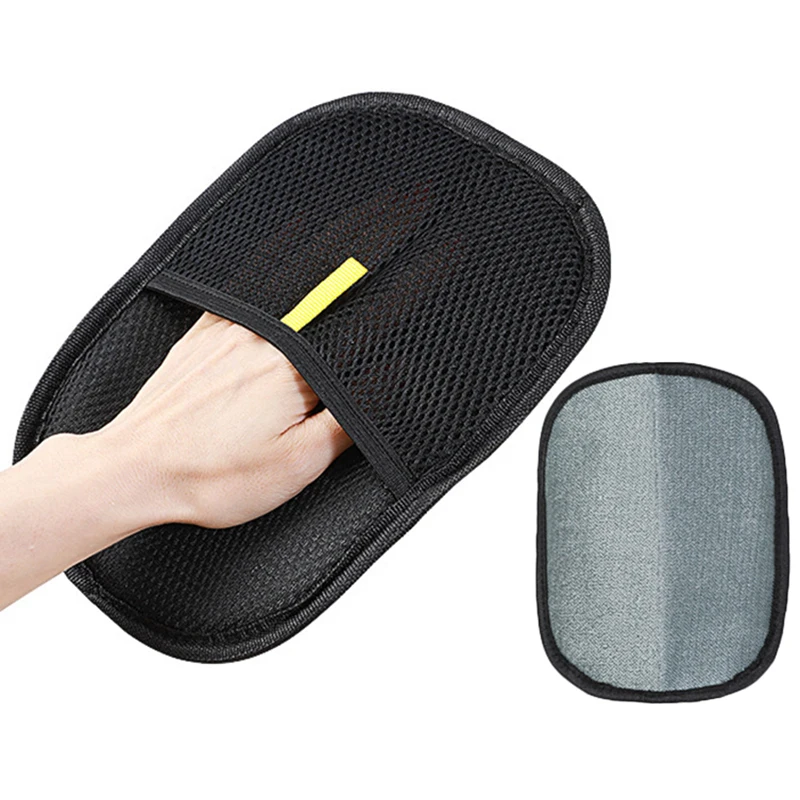 Pet Grooming Gloves Pet Hair Remover Static Dedusting Brush Removing Dog Cat Hair From Sofa Carpet Clothes Gloves Dog Supplies view 3
