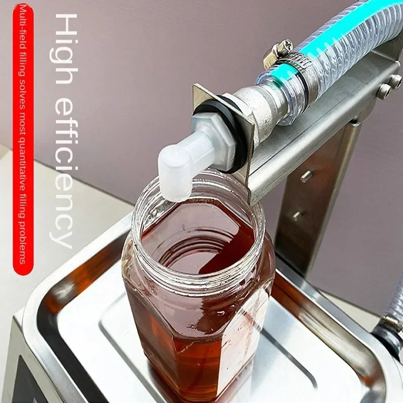 Honey filling machine liquid numerical control quantitative viscous paste washing liquid automatic sub packaging machine