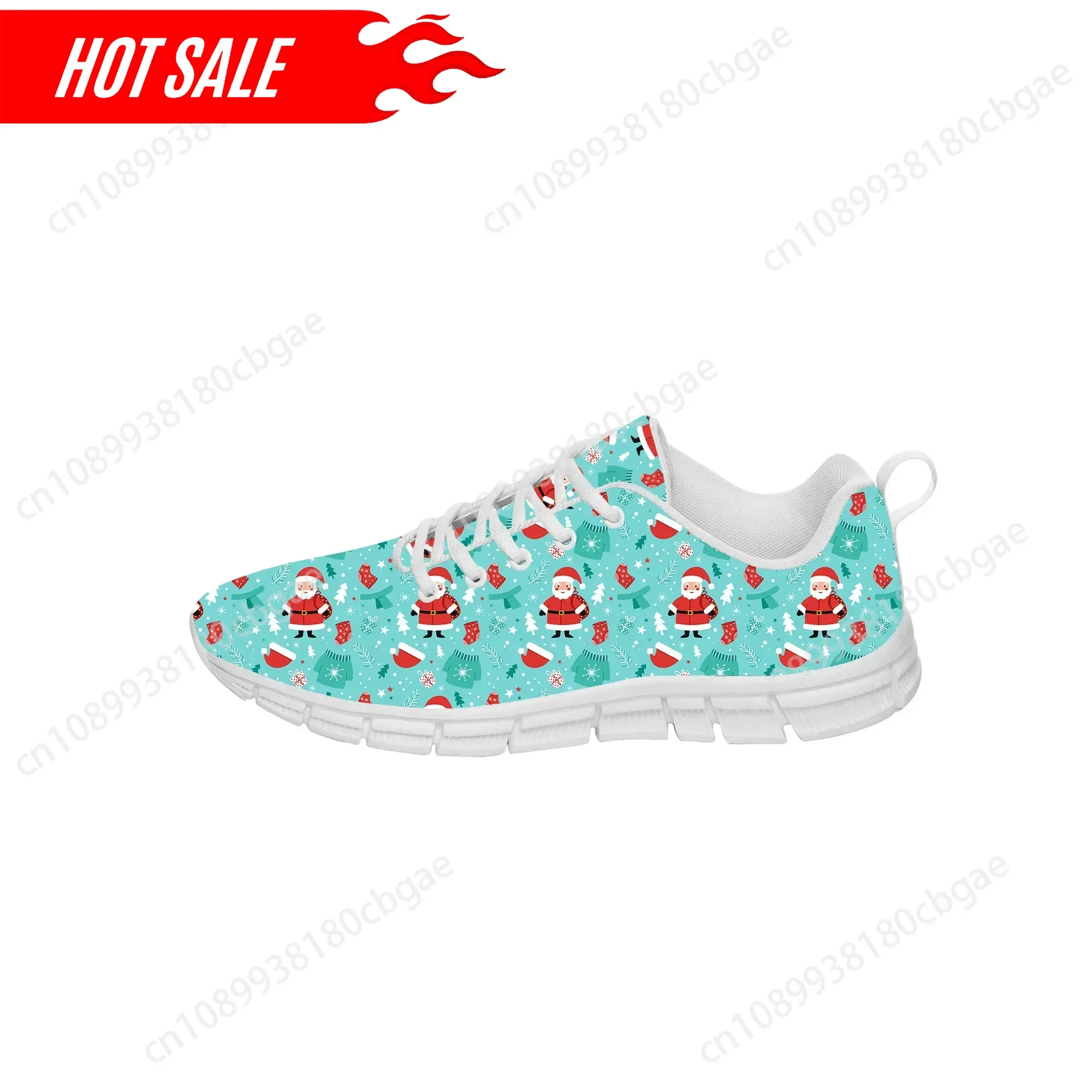 

Hot Christmas White Sports Shoes Mens Womens Teenager Sneakers Casual Custom High Quality Couple Shoes White