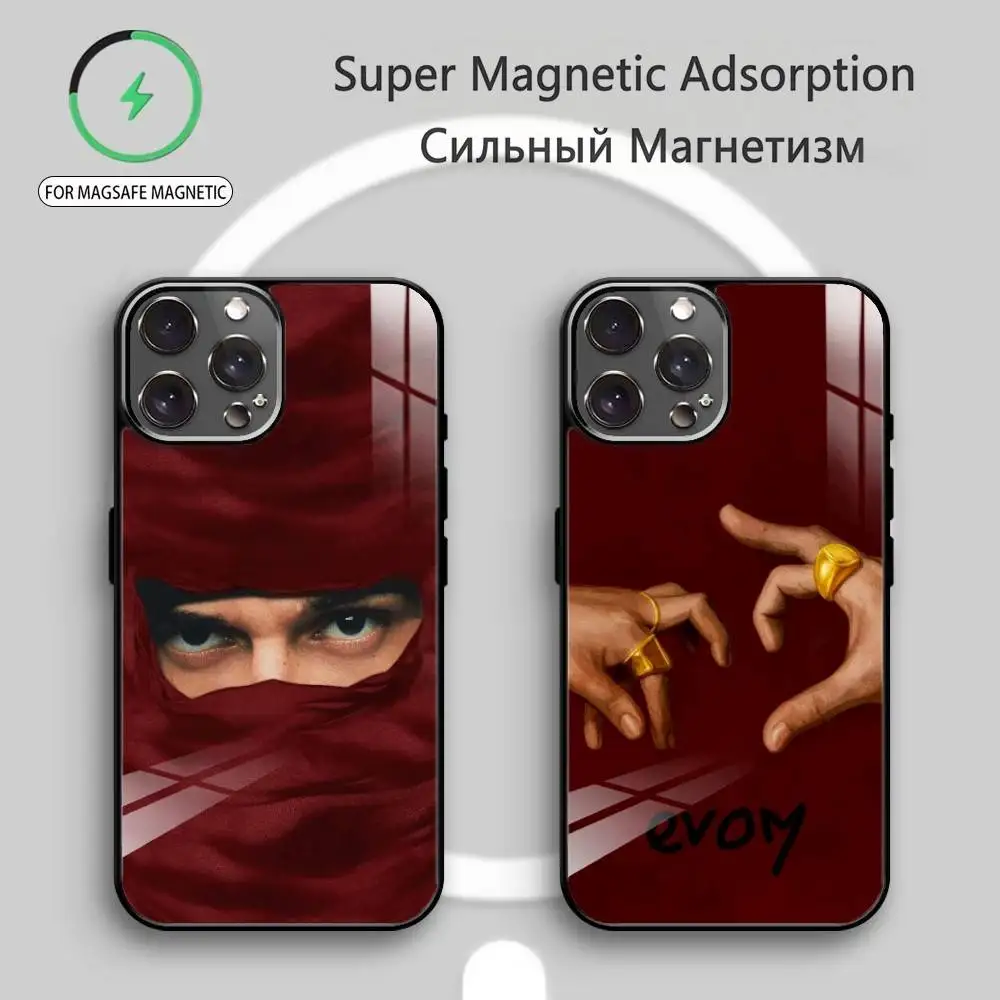 

Чехол V-VEIGH Eu Venci o Mundo для iPhone 17, 16, 15, 14, 13, 12, 11 Plus, Pro Max, магнитный, для беспроводной зарядки Magsafe