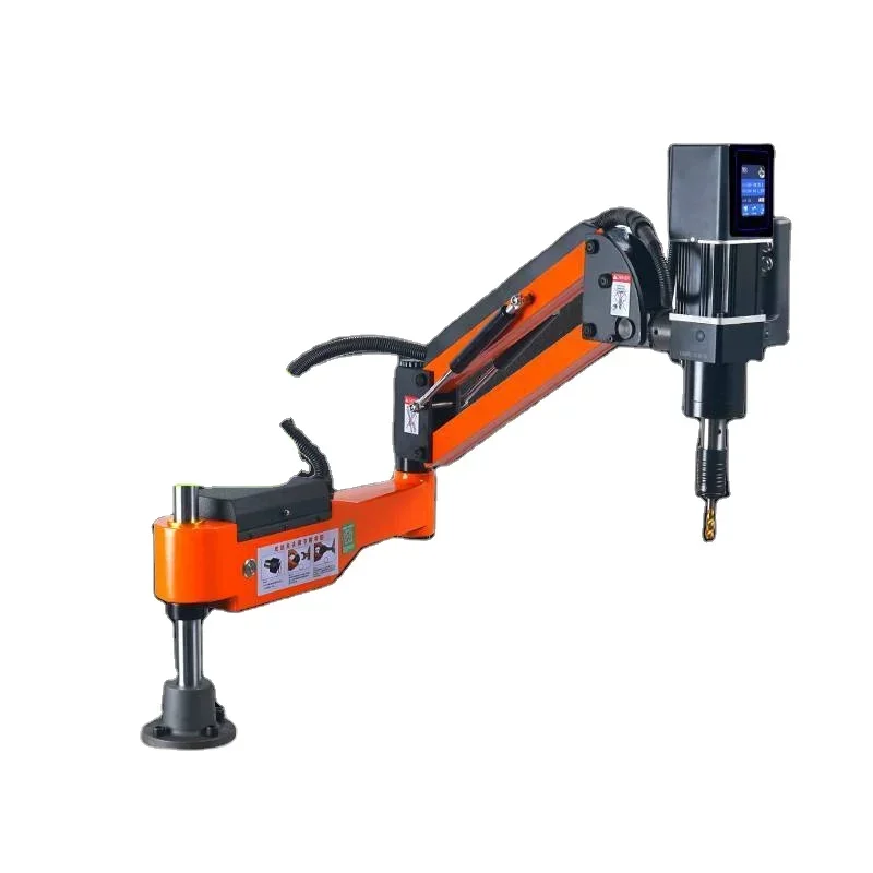 New Hot Sale Automatic Desktop CNC Threading Machine Intelligent Servo Electric Pistol-Grip Drill Handheld Universal Rocker Arm