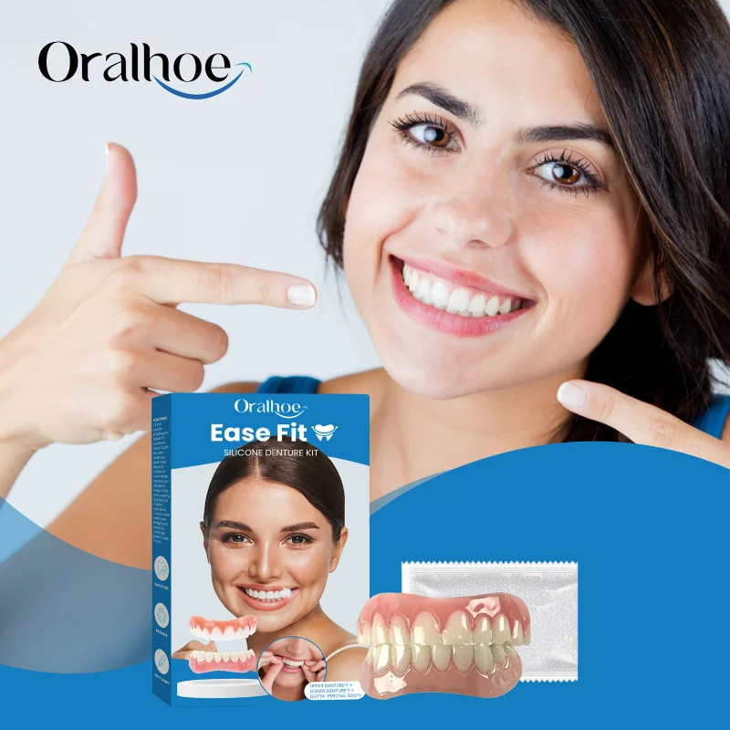 

Dental Veneer Set For Cosmetic Teeth - Fill Gaps, Enhance Appearance & Perfect Smile, Universal Fit With Safe Polymer Formula
