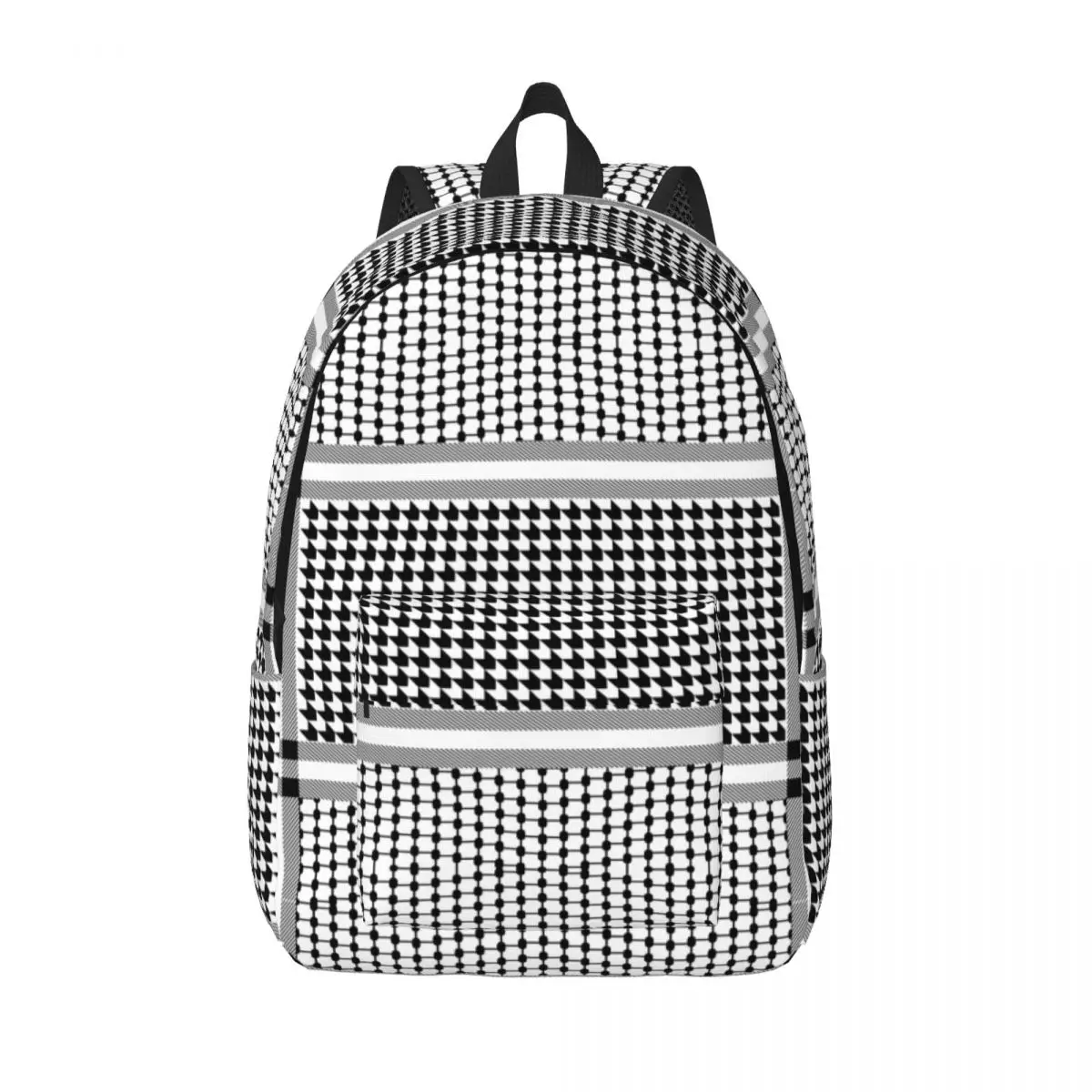 Zaino Keffiyeh palestinese per uomo donna Daypack arabo tradizionale mediorientale palestina Hatta Kufiya borsa per Computer portatile