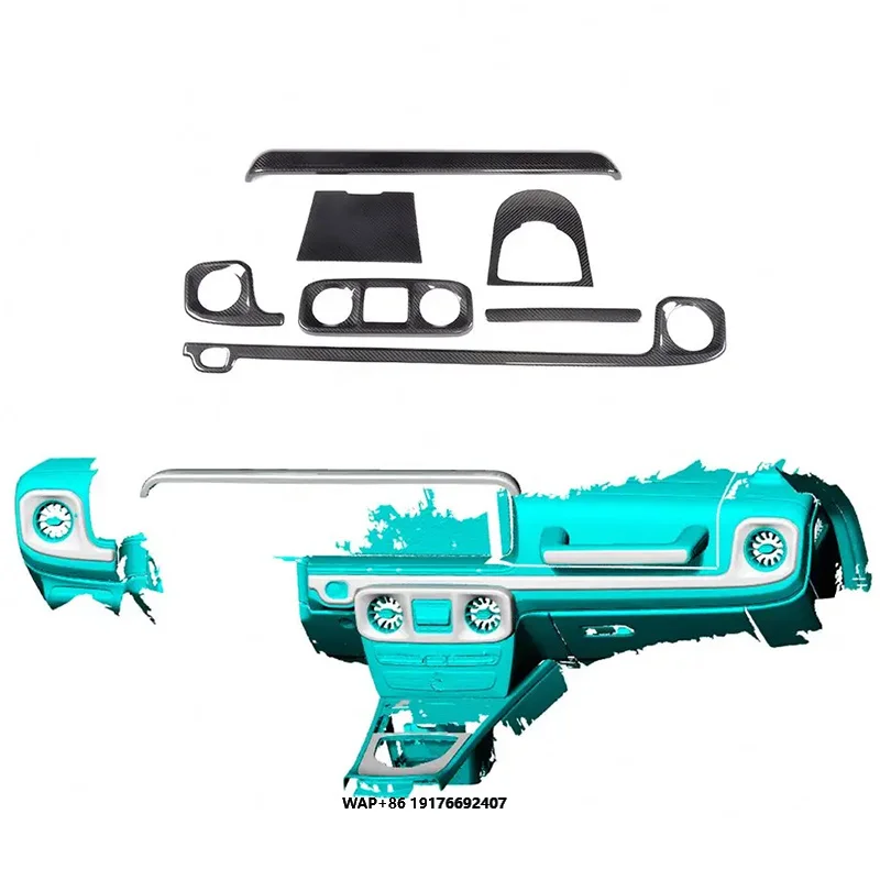 Dry Carbon Fiber G63 Interior Kits for G-Class G500 G550 G55 G63  2019-2022