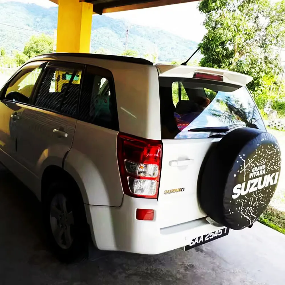 For Suzuki Grand Vitara 2006-2015 Rear Roof Trunk Lid Lip Spoiler Wings Car Sport Styling ABS Plastic Exterior Tuning Accessorie view 4