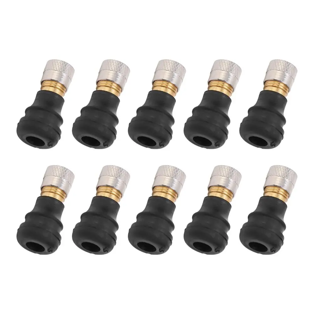 10 PCS Rubber Electric Scooter Vacuum Valve Under 9mm Durable Tubeless Tire Valve Stems for Xiaomi scooter and M365 Pro, etc.