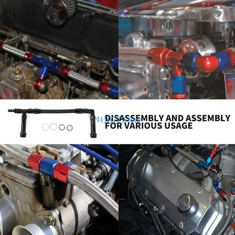 

37JE AN6 Triple Inlet Carburetor set with Double & Double Feed for 4150 Series