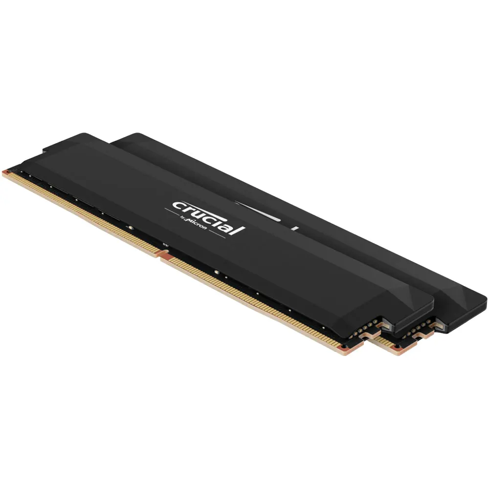 Crucial Memoria DDR5 Desktop RAM 32GB Kit 2x16GB 6000MHz 6400MHz PC5-48000 PC5-51200 288Pins UDIMM PC Memory For Intel&AMD DIMM