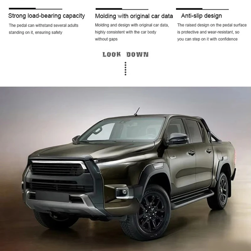 

High Strength Aluminum Alloy Side Step Pedal Car Modified Auto Parts