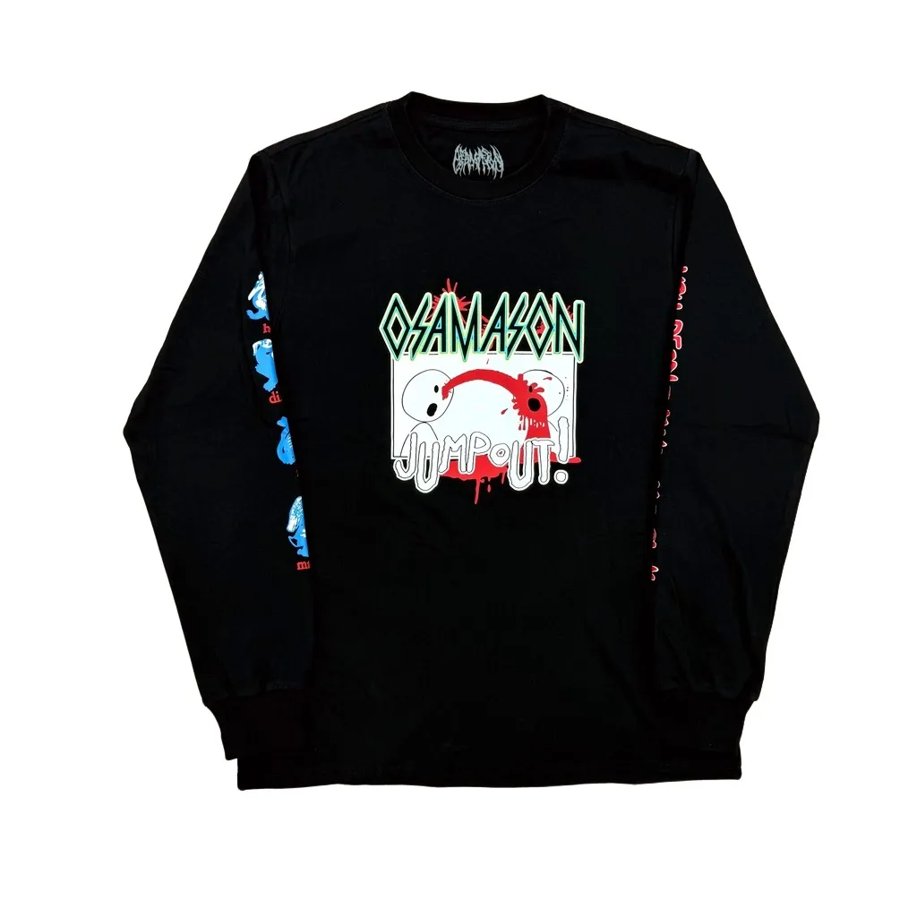 

Новые мужские футболки с принтом OSAMASON JUMP OUT Antagonist Human Organ, футболка в стиле хип-хоп, скейтборд, уличные хлопковые футболки, футболка E126