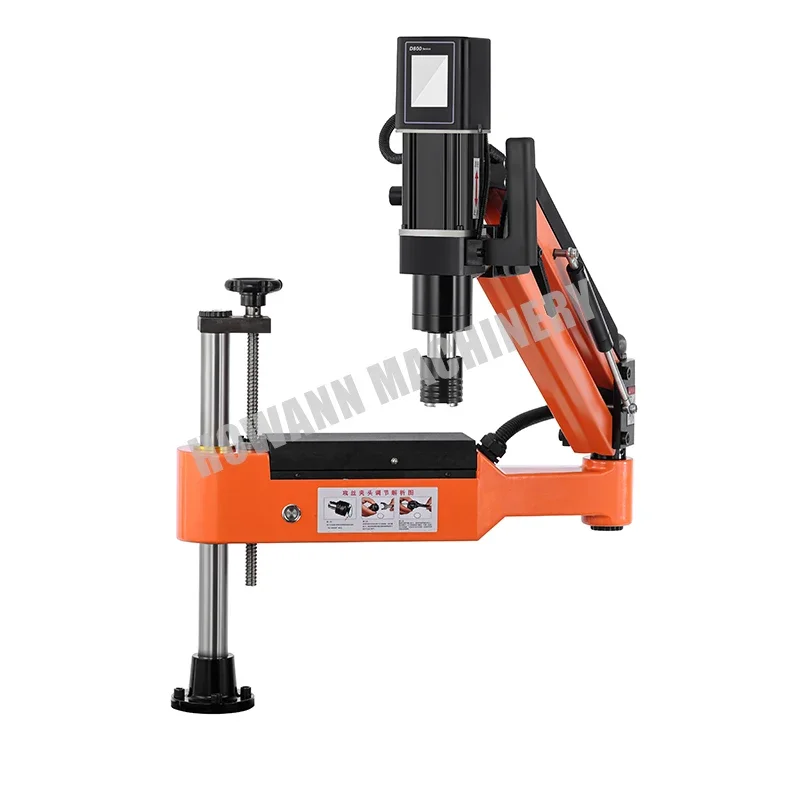 

Servo Motor Electric Drilling Tapping Machine Tapper With Chucks Easy Arm Power Tool Threading