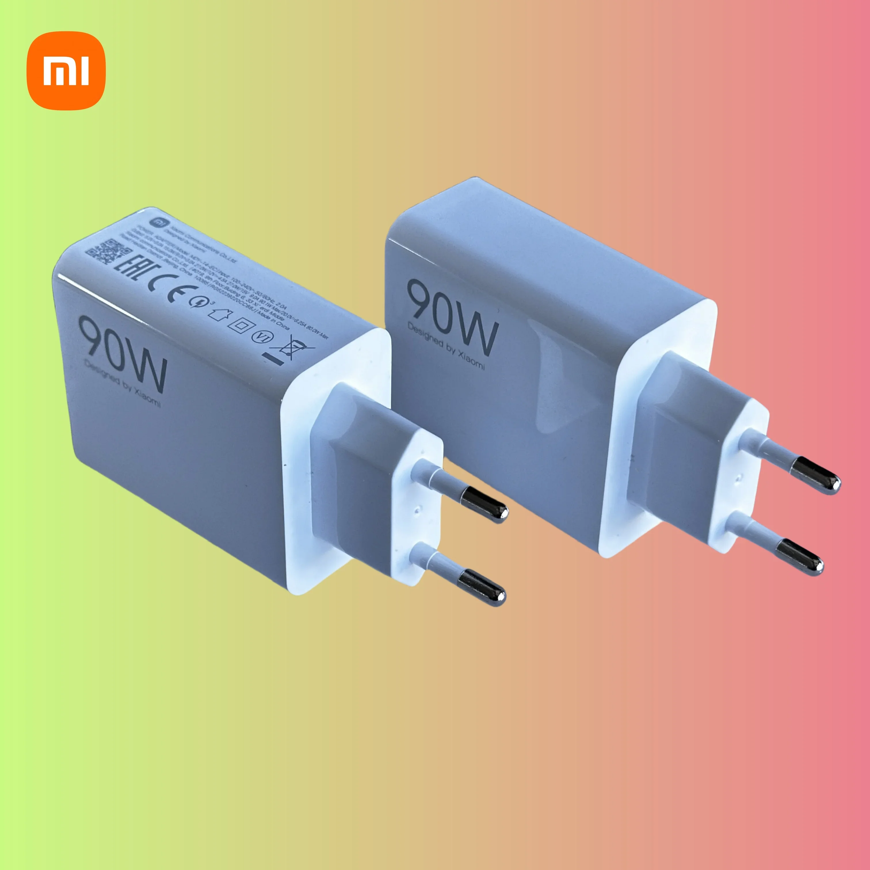 Оригинальное USB-зарядное устройство Xiaomi 90 Вт EU Turbo Fast Charge Адаптер питания Xiao Mi 15 14 13 Ultra 13t Pad 6 Redmi Note 13 Pro 11 Poco X7