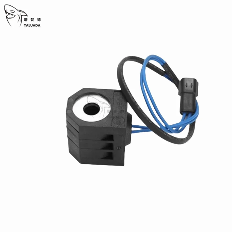 

For Daewoo Doosan Solenoid Valve Coil DH220-5 DH215-7 DH235 DH225-7 DH150-7 DX225LCA 24V 12V Excavator Digger Repair Spare Part