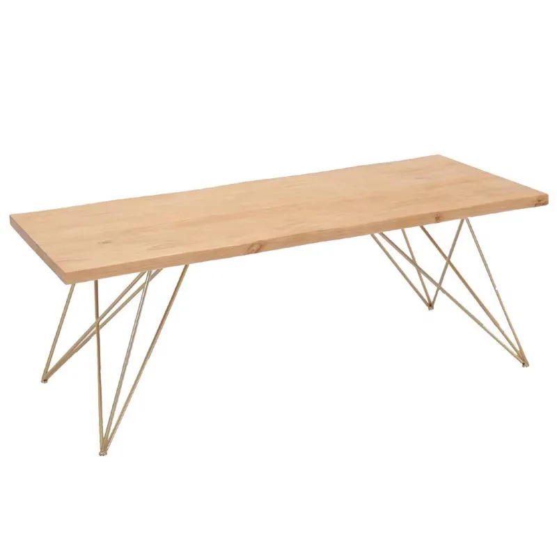 

Wrought iron coffee combination industrial style simple modern new Chinese office tea table
