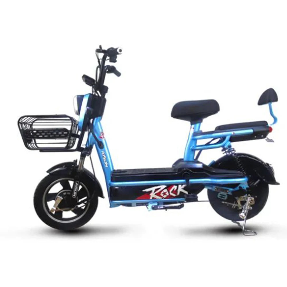 

New Arrival 14 Inch City Electric Bike 48V 350W Electric Motor Cycle Adults Electric Bike Scooter