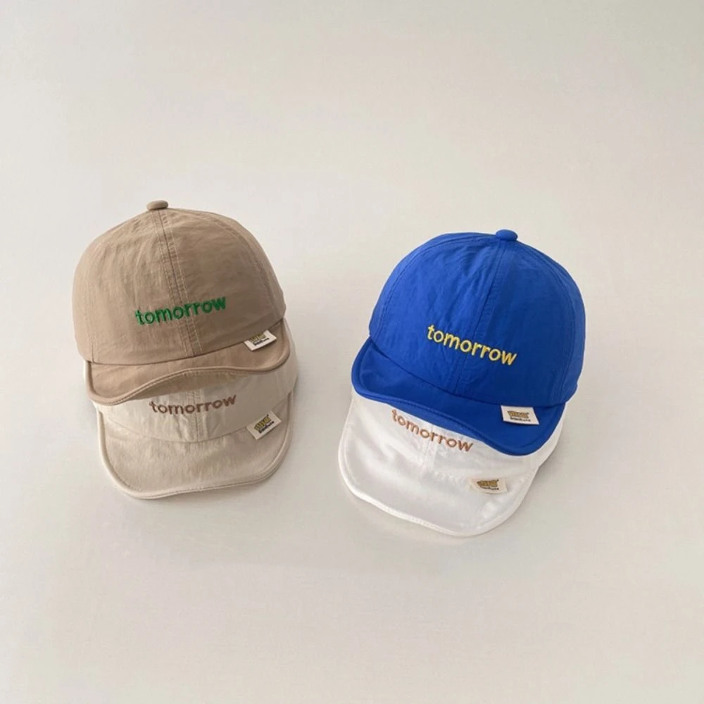 

Ins летняя бейсболка с надписью, мягкая тонкая детская фуражка, дышащая быстросохнущая детская кепка с козырьками