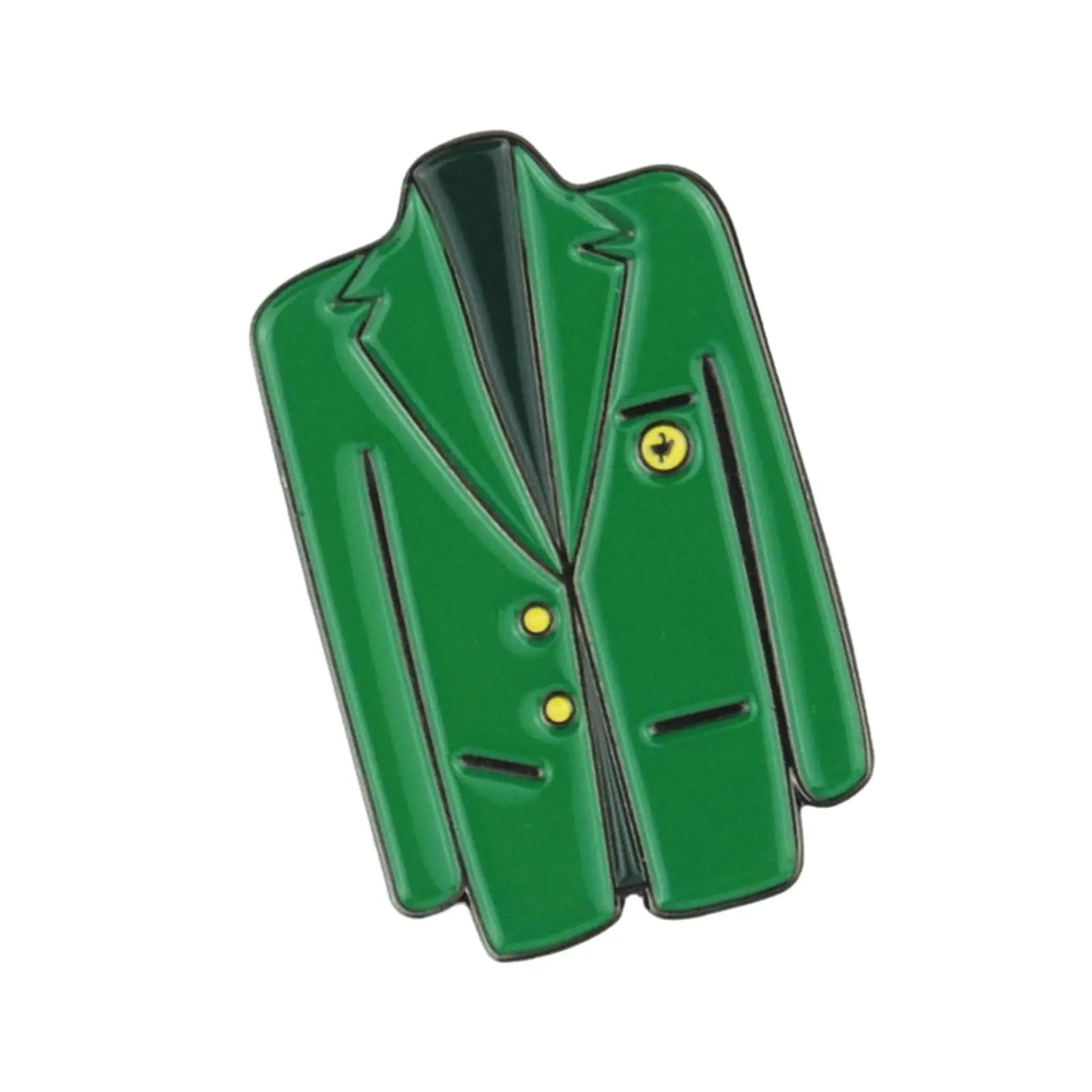 Golf Hat Ball Marker Creative Green Jacket Stainless Steel Cartoon Markers for Golfers Putting Equipment Gifts